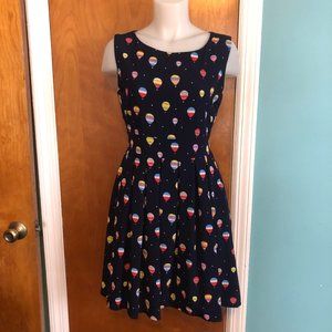 Size medium hot  air balloon tie back dress LASOUL